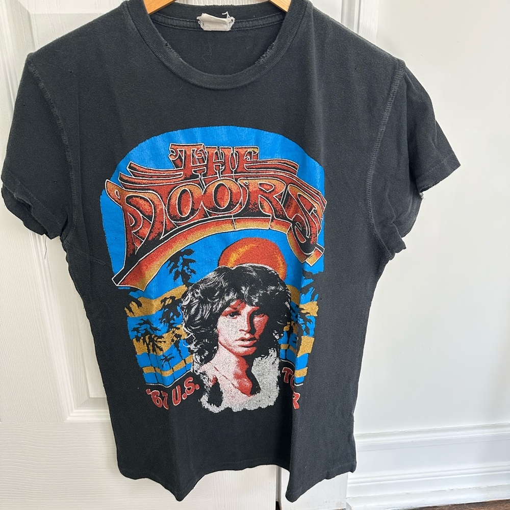 MadeWorn Black The Doors Tee